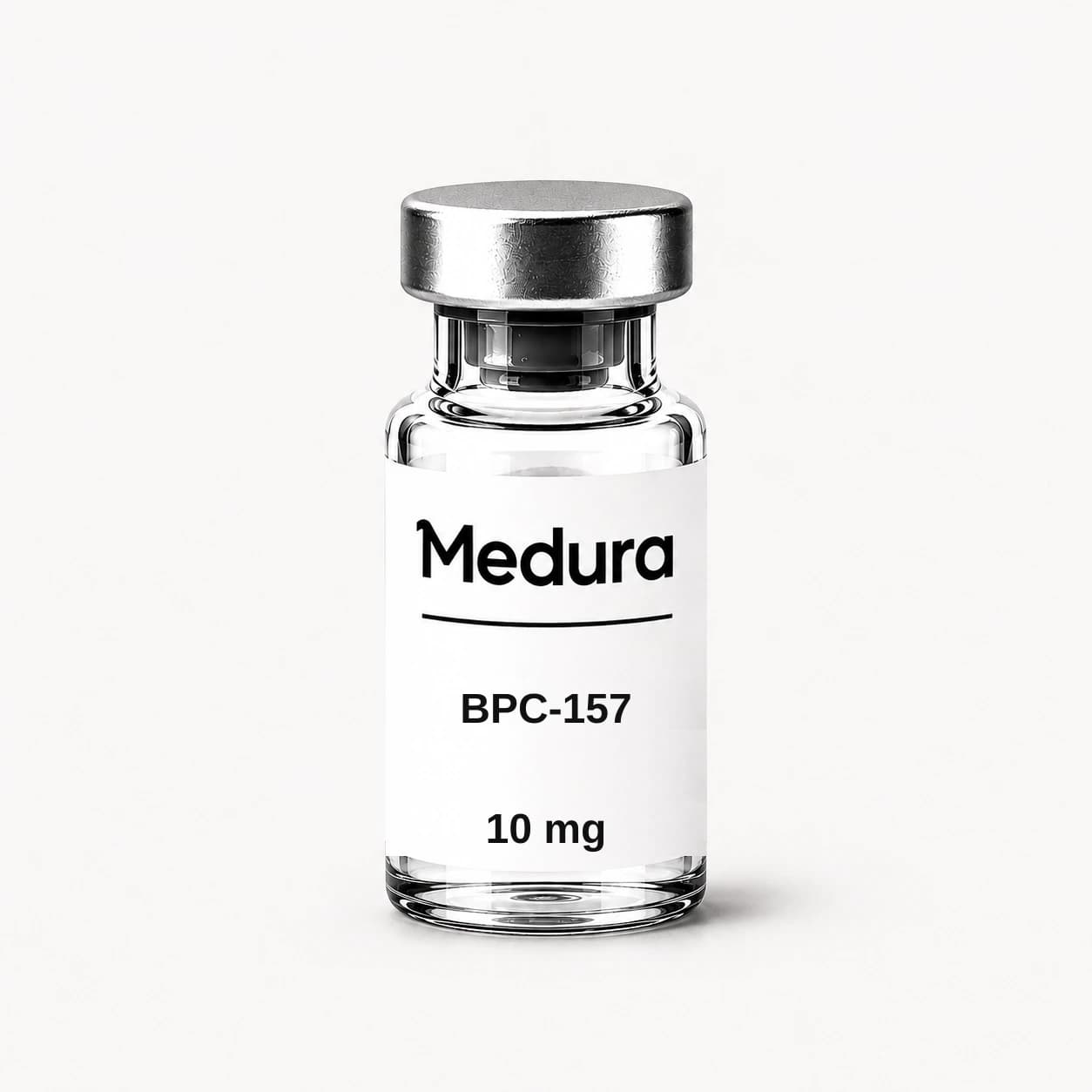 BPC-157 vial and label